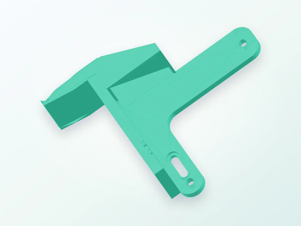 Troxy simple Duct Fan Cooling 3D model preview