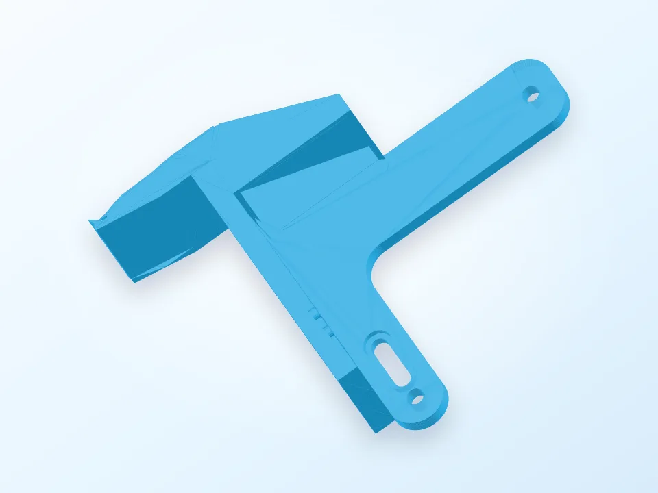 Troxy simple Duct Fan Cooling 3D model preview