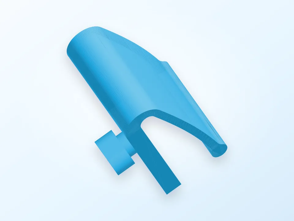 Clamp for fly screen 3D model preview