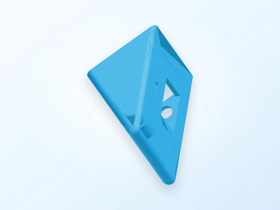 Door Monitor and Warning System Case 3D model preview