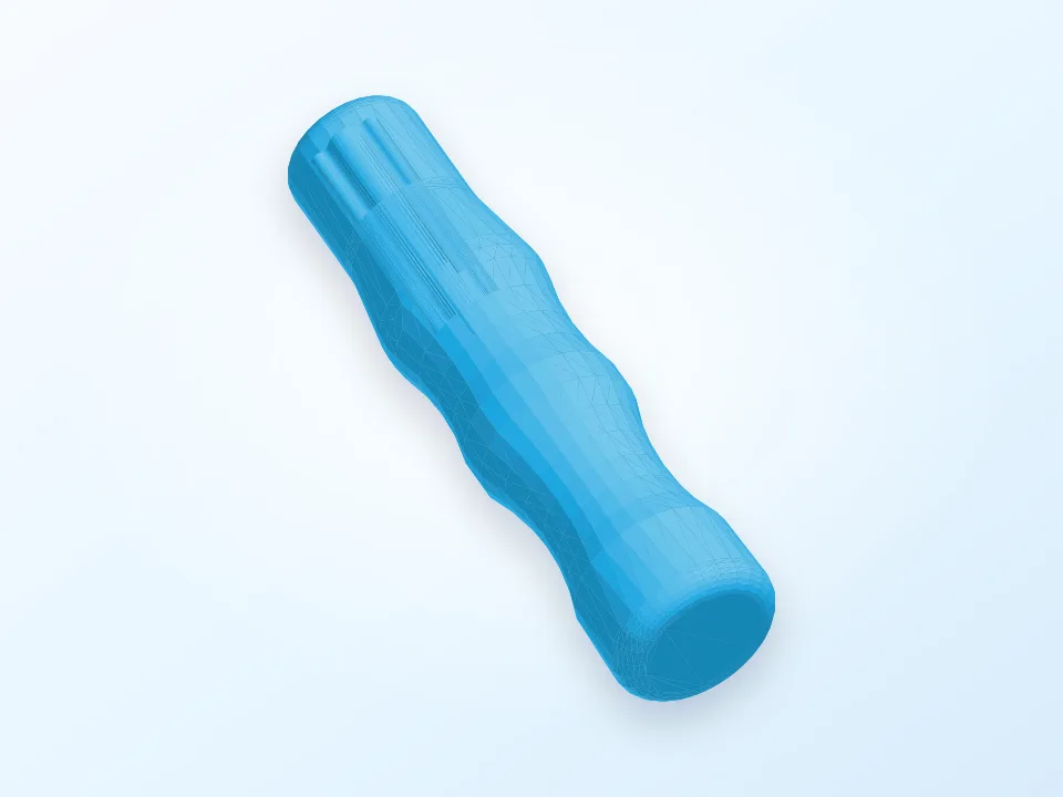 handle for warding files 3D model preview