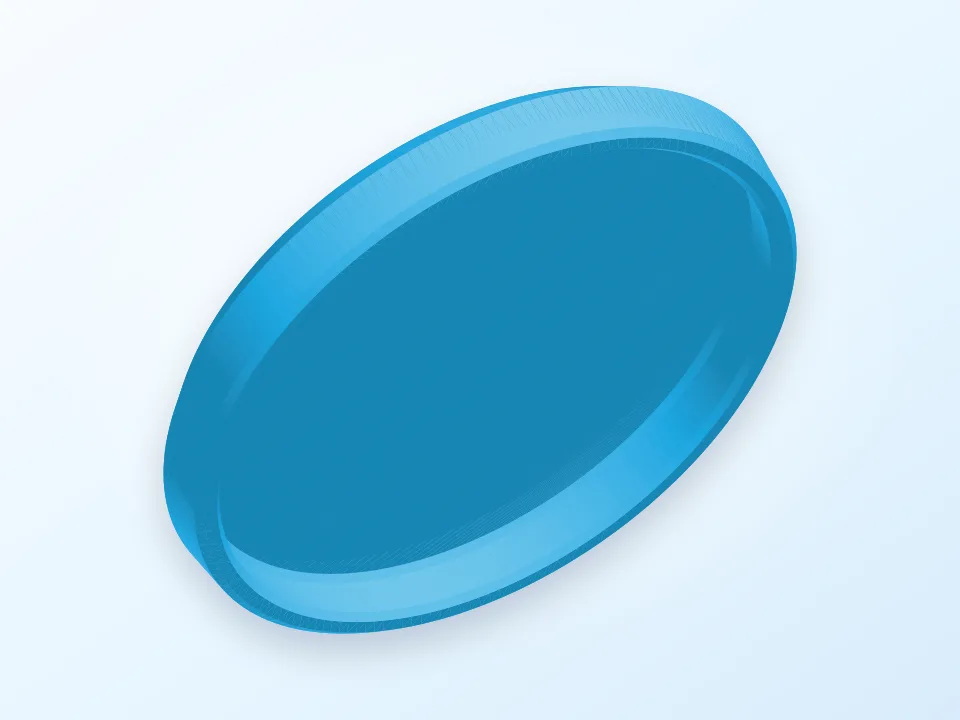 Leitz Wetzlar Periplan NF 10x eyepiece cover 3D model preview