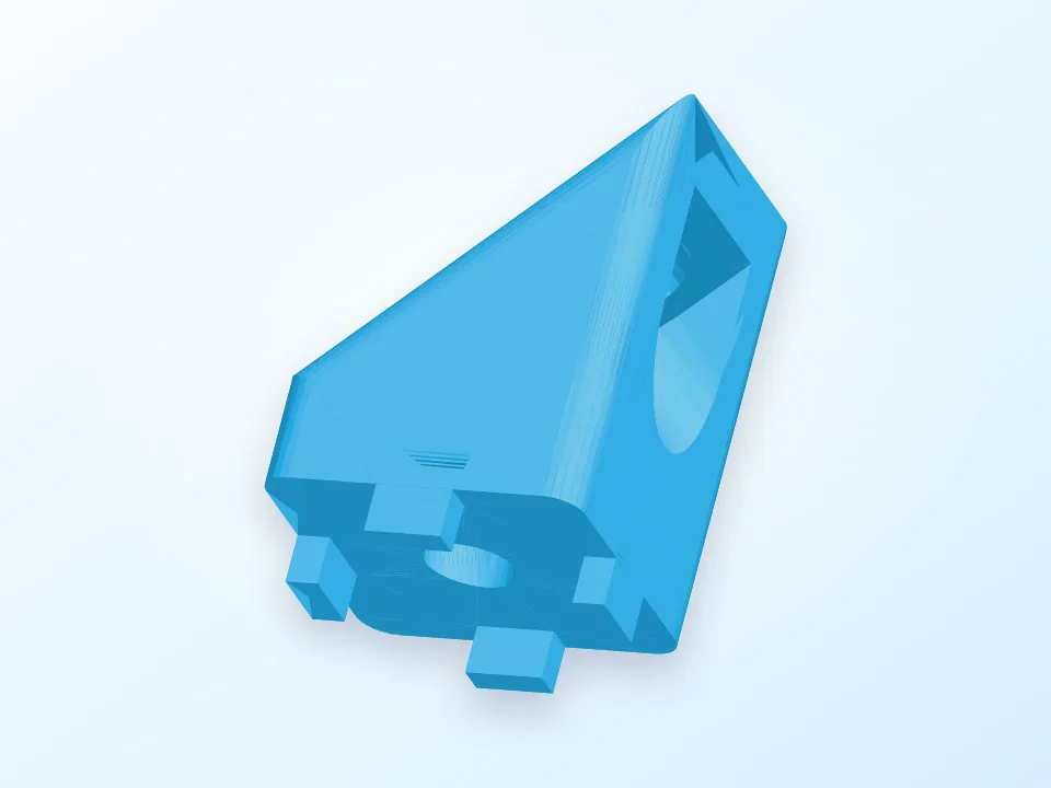 Profilverbinder Item 5 45° 3D model preview
