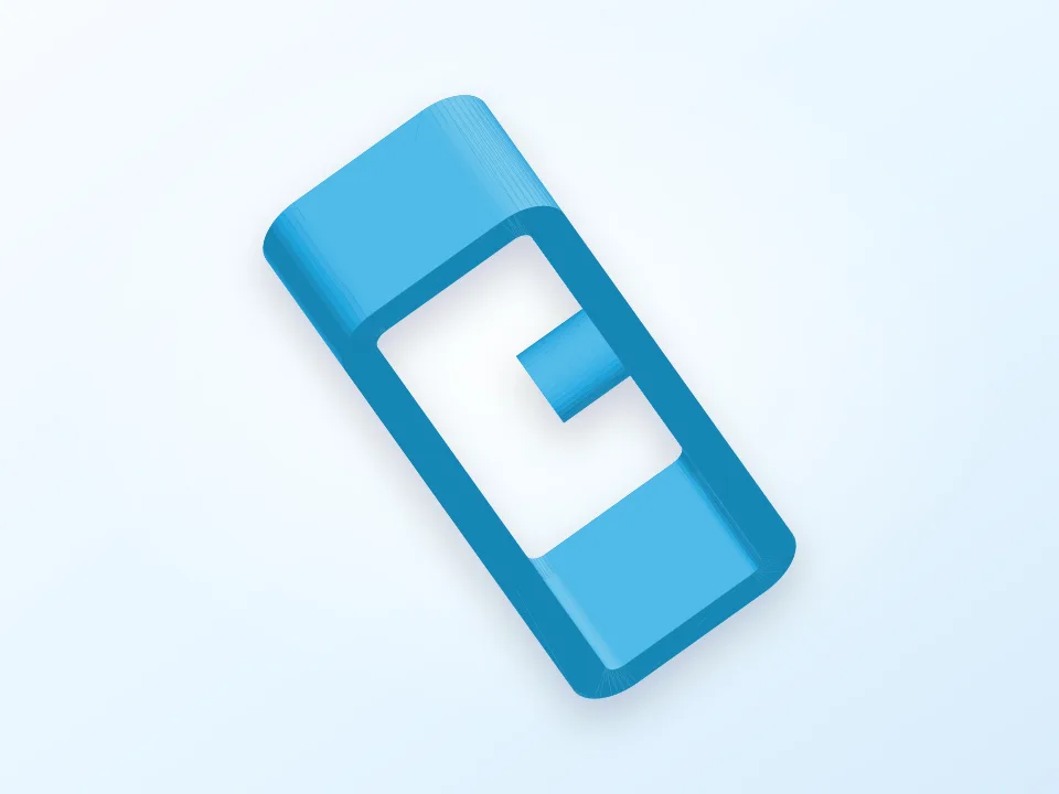 Garmin Forerunner 235 Wrist Band Clip 3D model preview