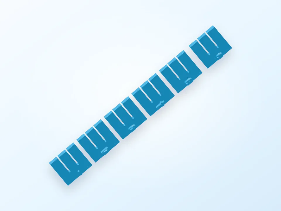 Study Bookmarks 3D model preview
