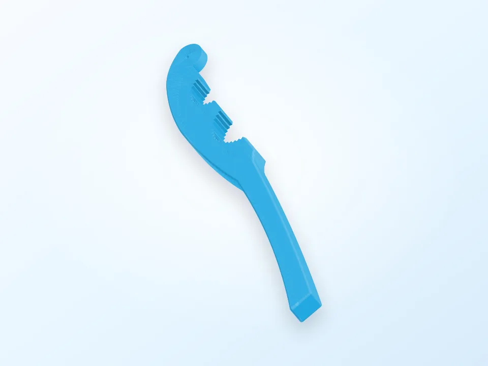 Paint jar opener - Testors - Model Masters - nut cracker 3D model preview