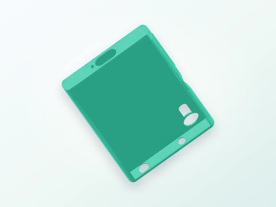 Sony xperia XZ s cover elefant and simple . rev 6 . flexible 3D model preview