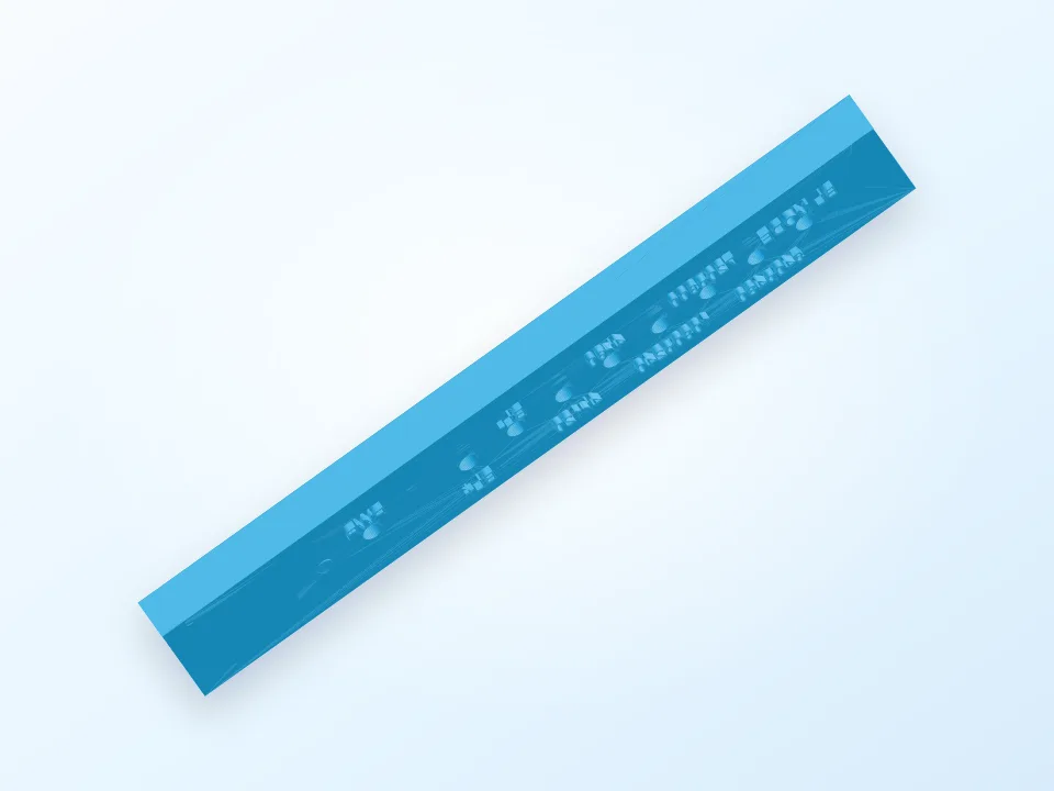 ZisWorks x39 Control PCB Mount / Labels 3D model preview