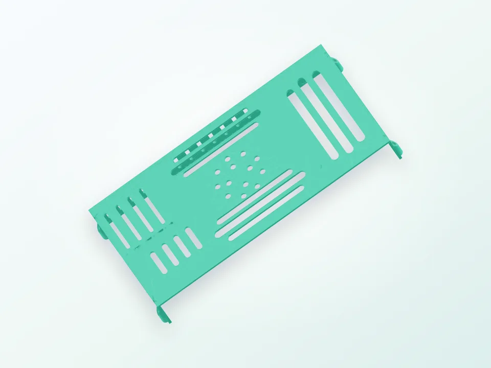 V56 universal LCD TV controlador PC/VGA/HDMI/USB 3D model preview