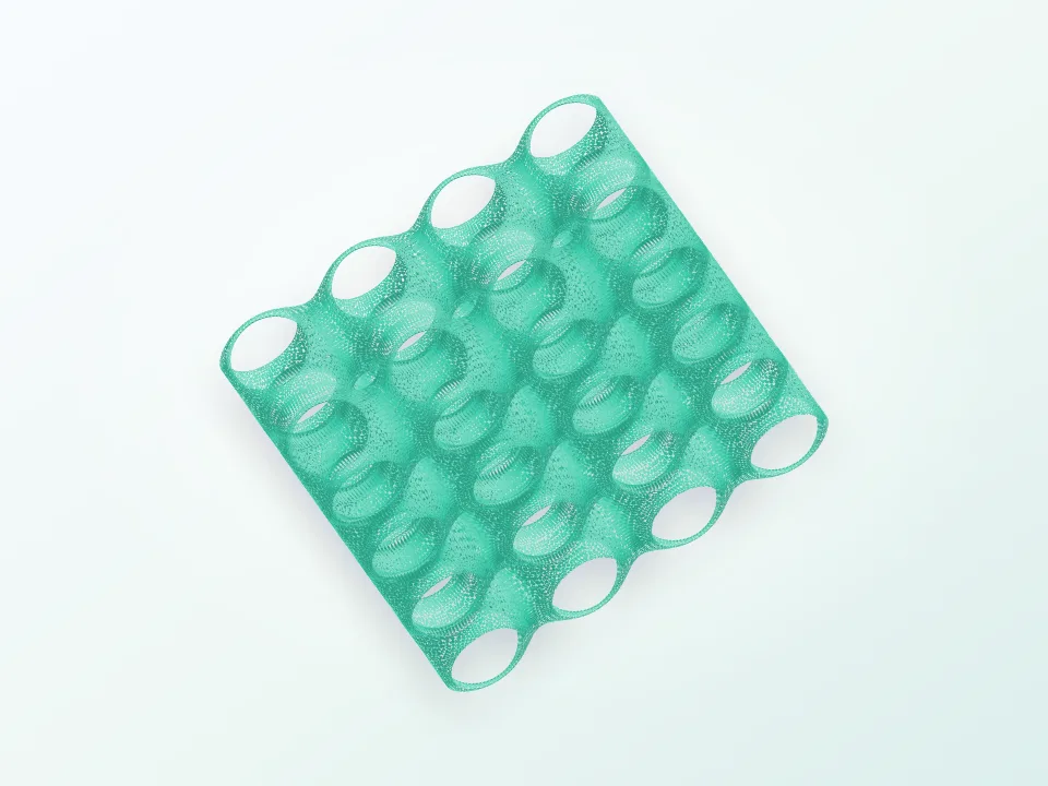 Spherical Lattice 3D model preview