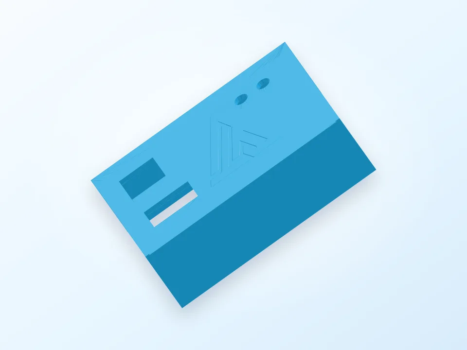 Power Suply cover 3D model preview