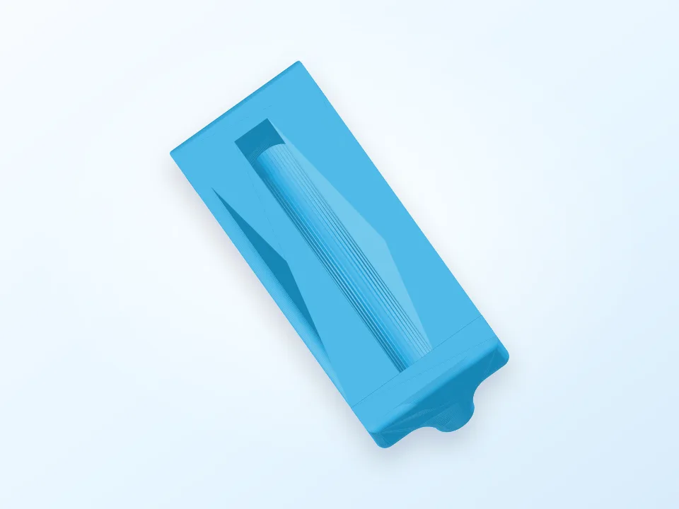 squeeze out toothpaste 3D model preview