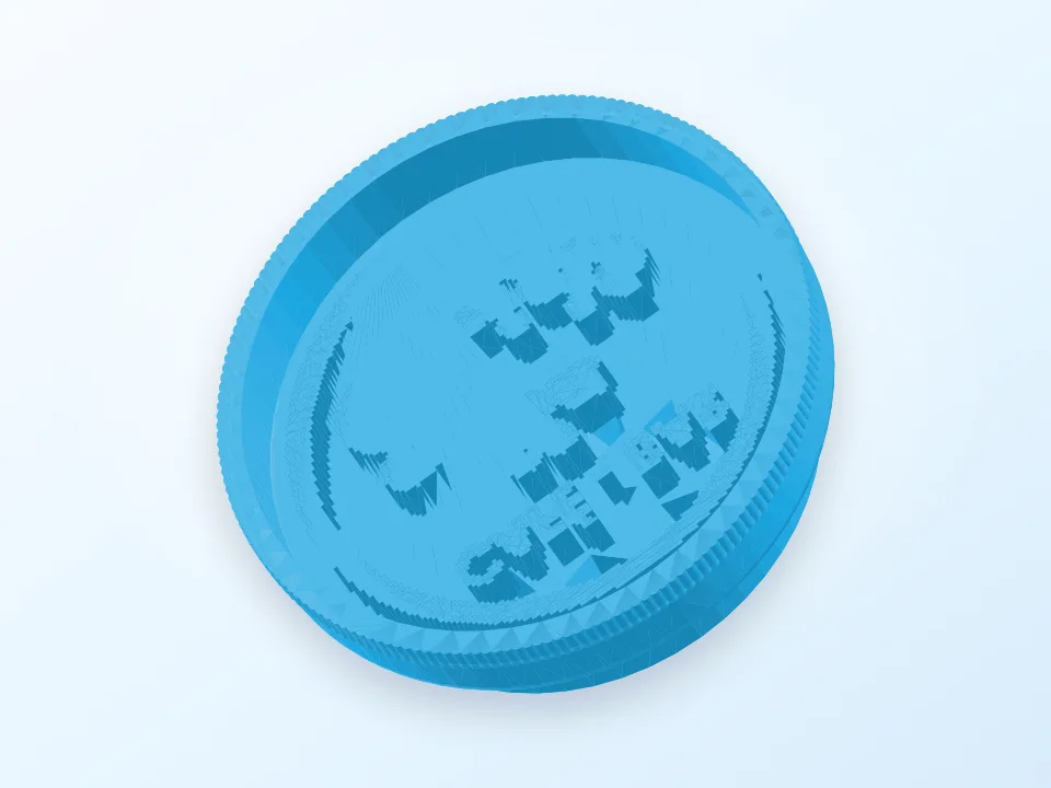 grinder bar 3D model preview