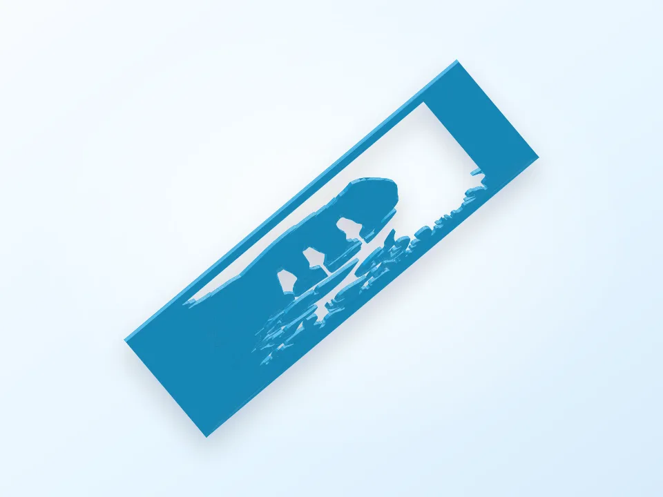 Death Tree Stencil 3D model preview