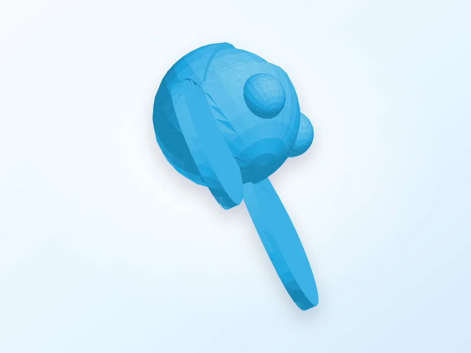 deadmau5 Head 3D model preview