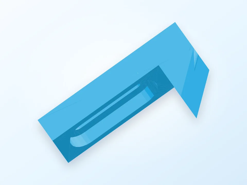 CNC toe Clamp 3D model preview