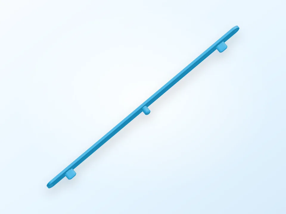 animation peg bar ACME 3D model preview