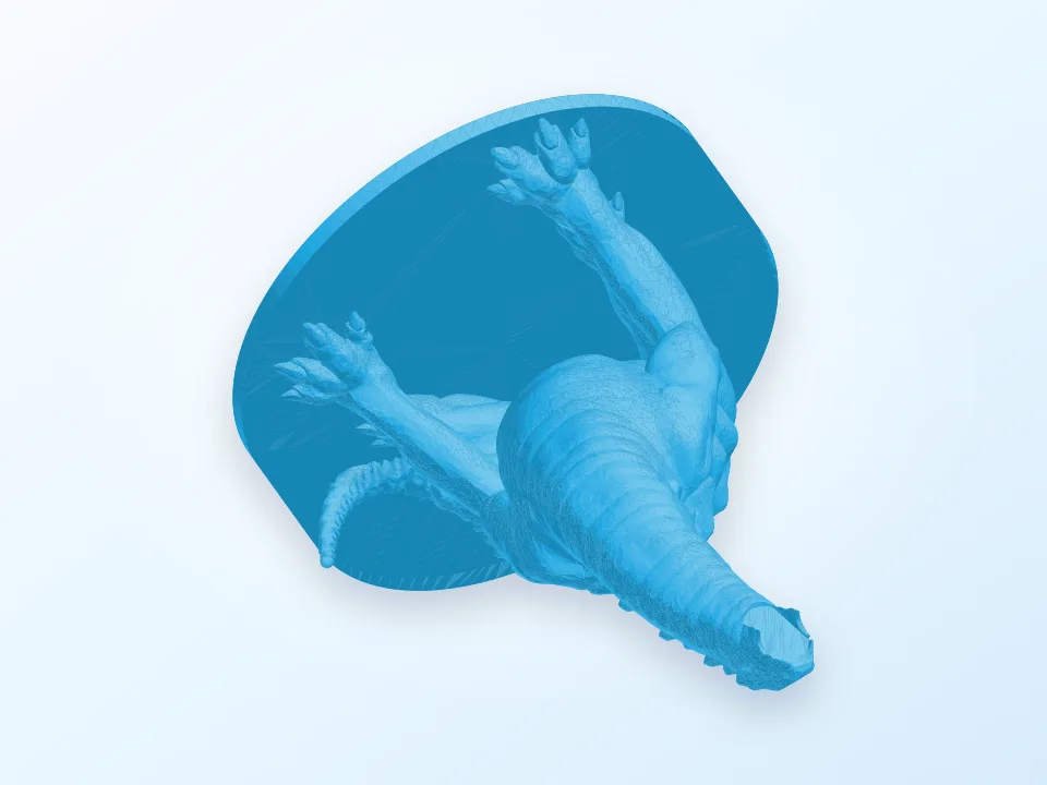 Dragon Body 3D model preview