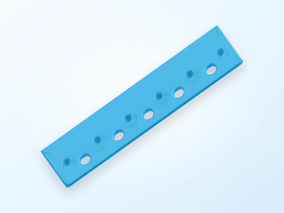 Wrench / Screwdriver rack 3D model preview