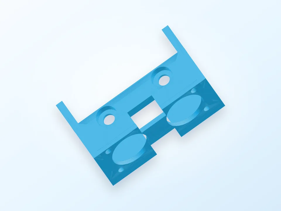 HC-SR04 Support for 20x20 Profile 3D model preview