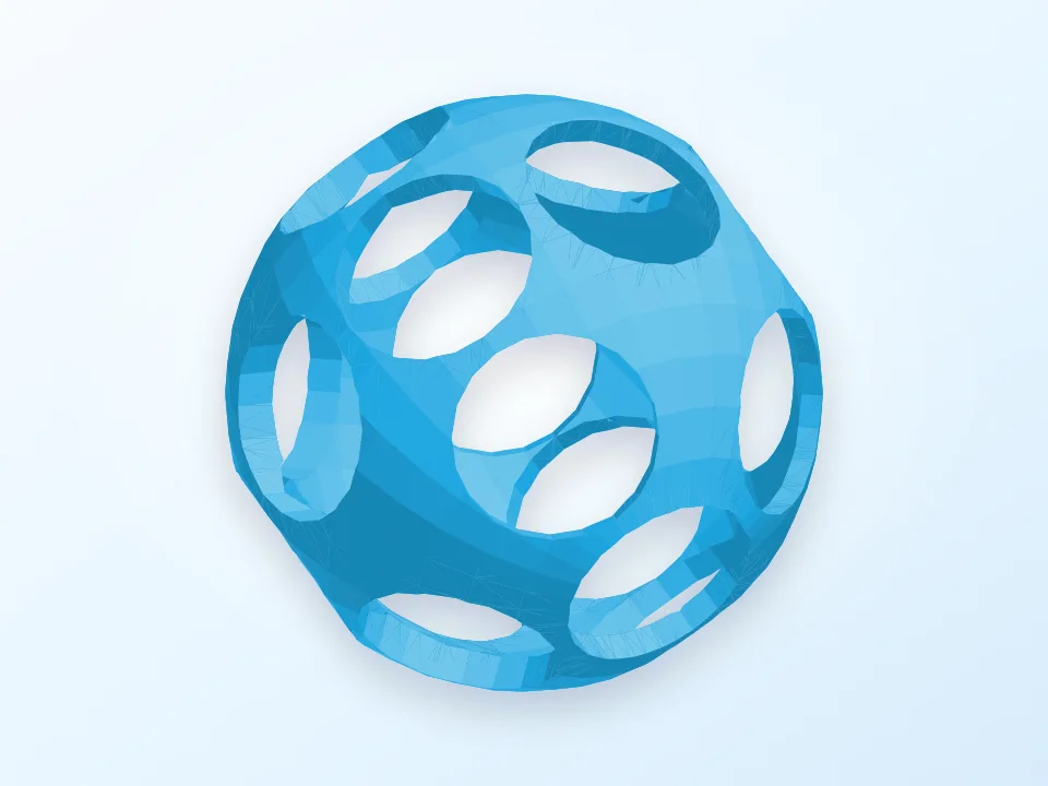 Holy Ball 3D model preview