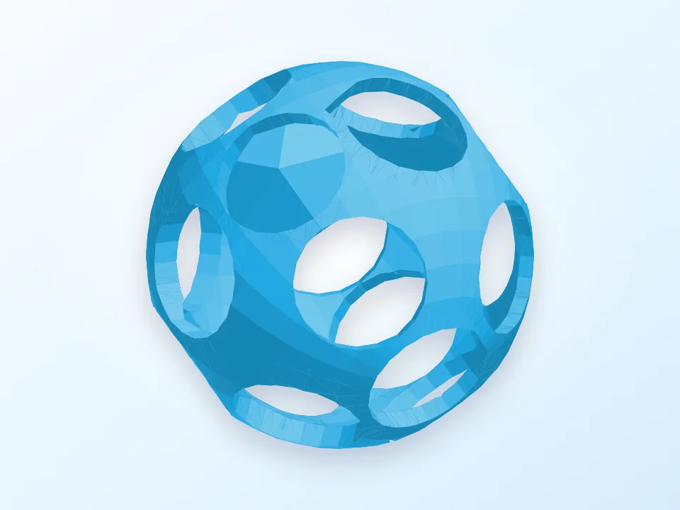 Holy Ball V2.0 3D model preview