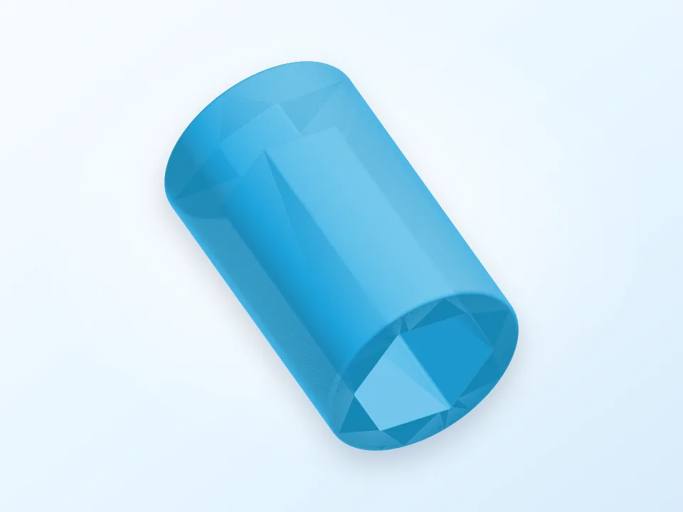 Parametric Socket 3D model preview