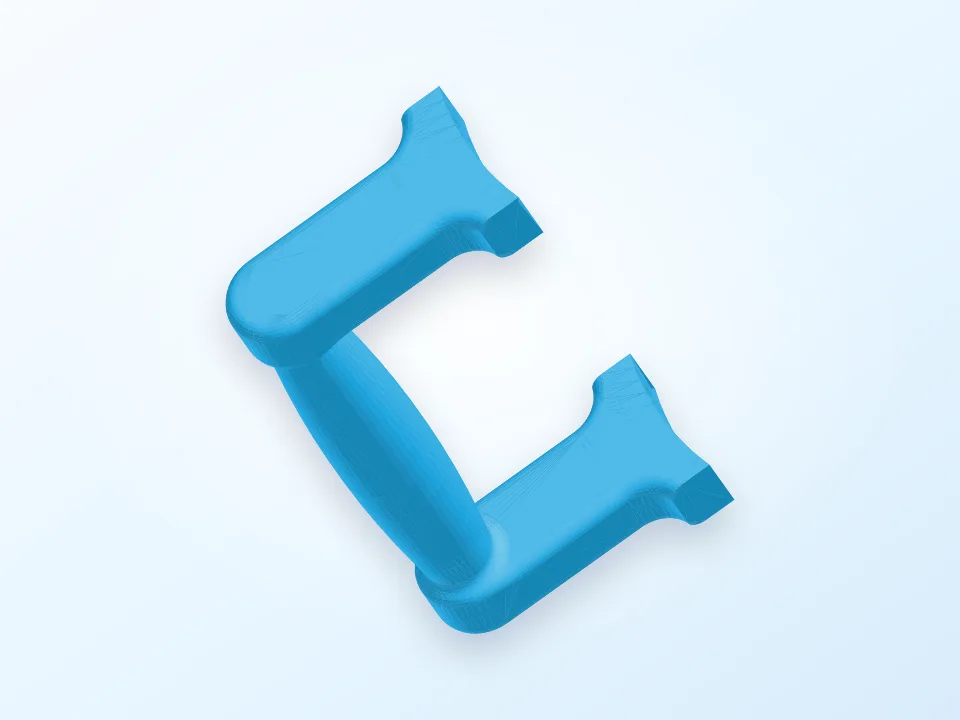 Handle 3D model preview