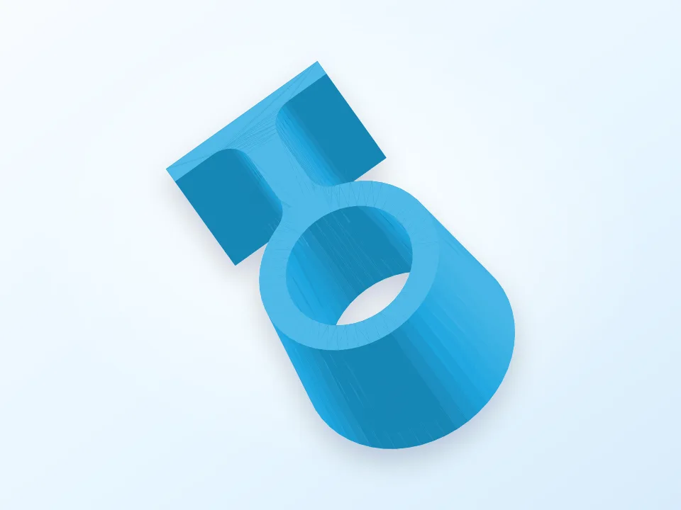 Toothpaste Support (Soporte pasta de dientes) 3D model preview