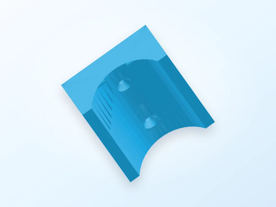 Thunder B Wall Mount 3D model preview