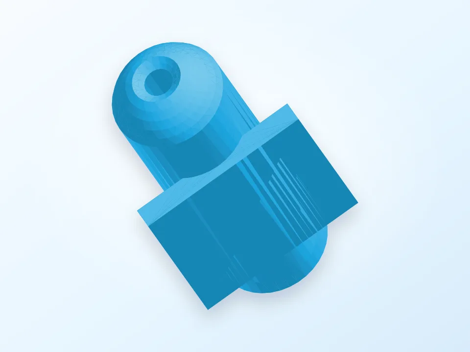 Toothbrush holder 3D model preview