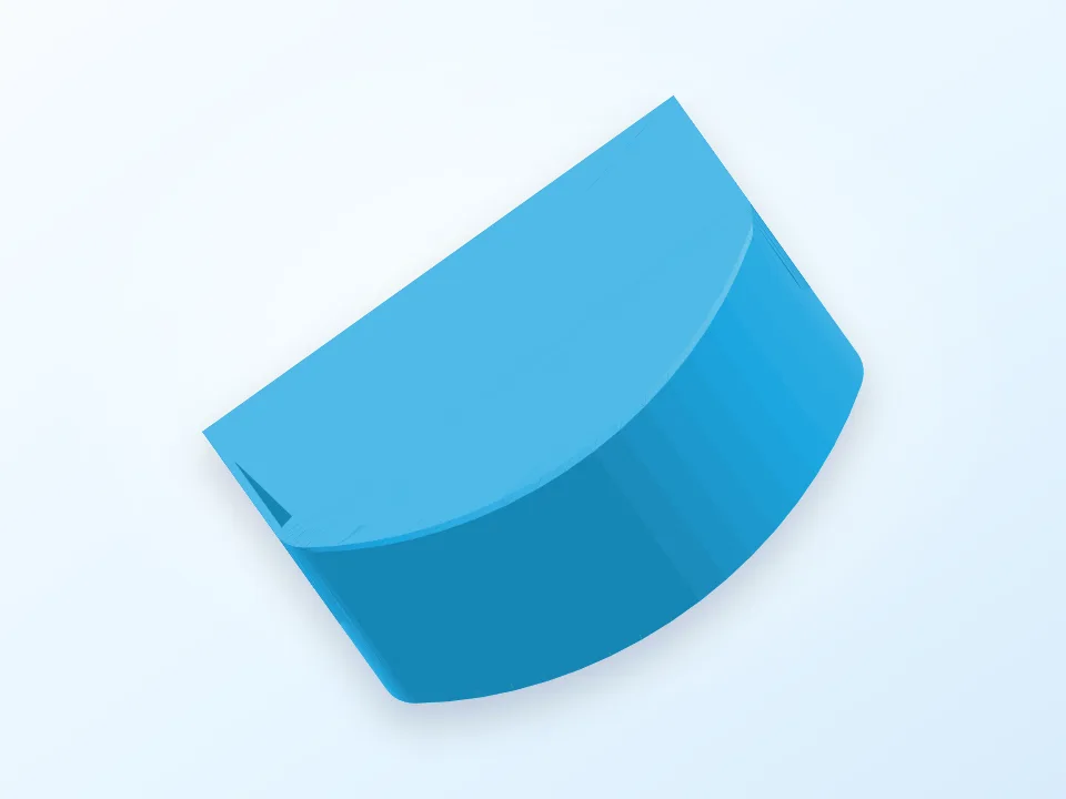 Peg Board Cups 3D model preview