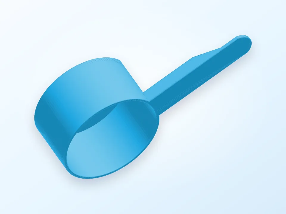 Coffee Scooper 3D model preview