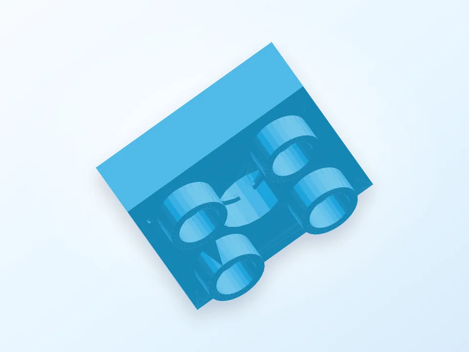 Duplo Snap Rotation Joints 3D model preview