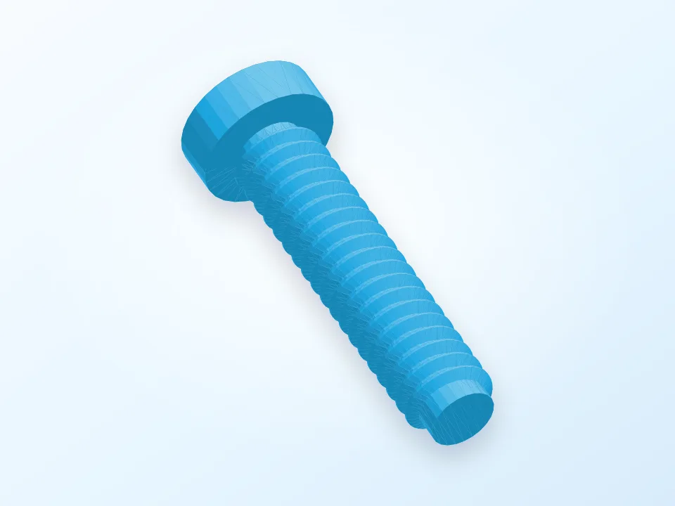 Adjustable foot for smeg appell api6 dishwasher 3D model preview