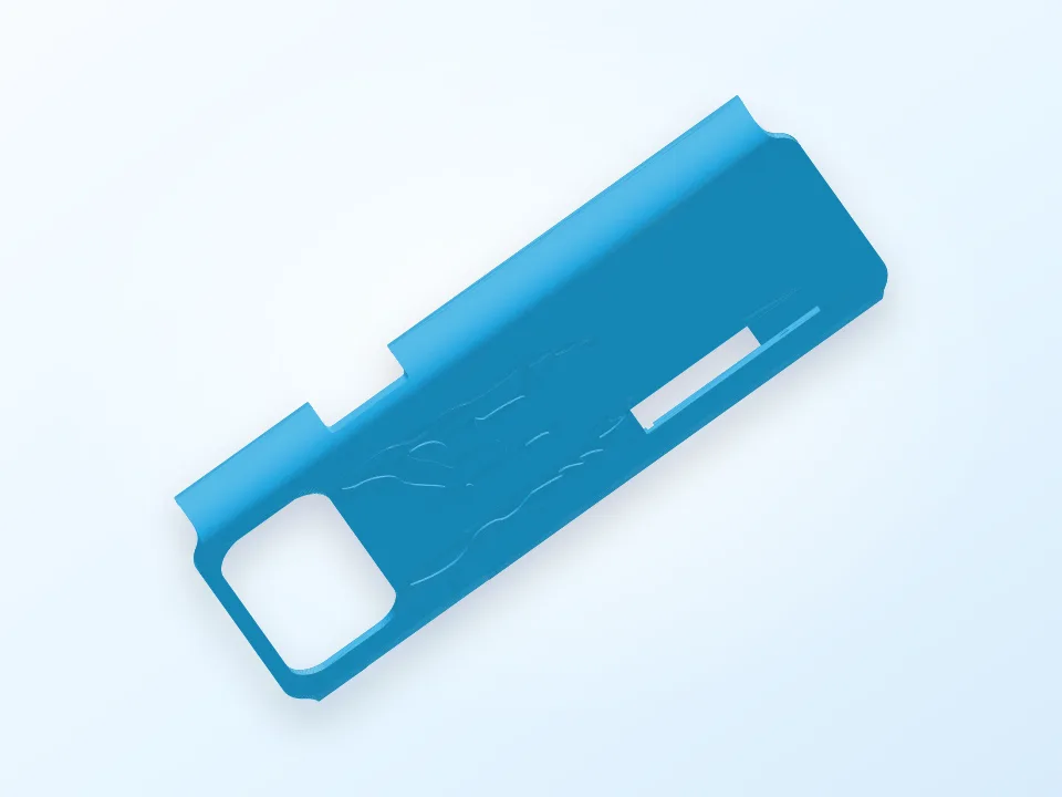 Spigen Slim Armour Back Plate galaxy note 8 3D model preview