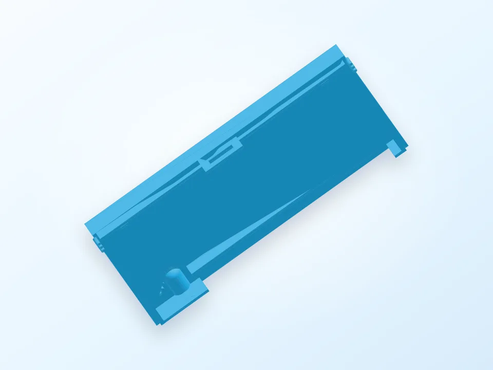 Sord M-5 Cartridge Shell 3D model preview