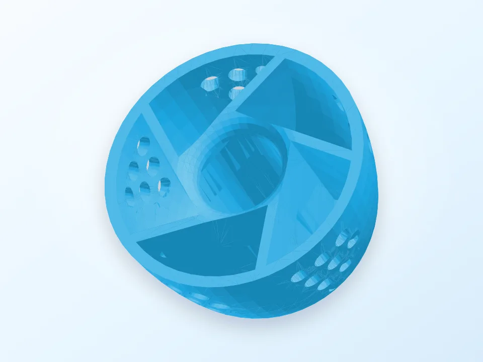 FLU FLU Parachute 3D model preview