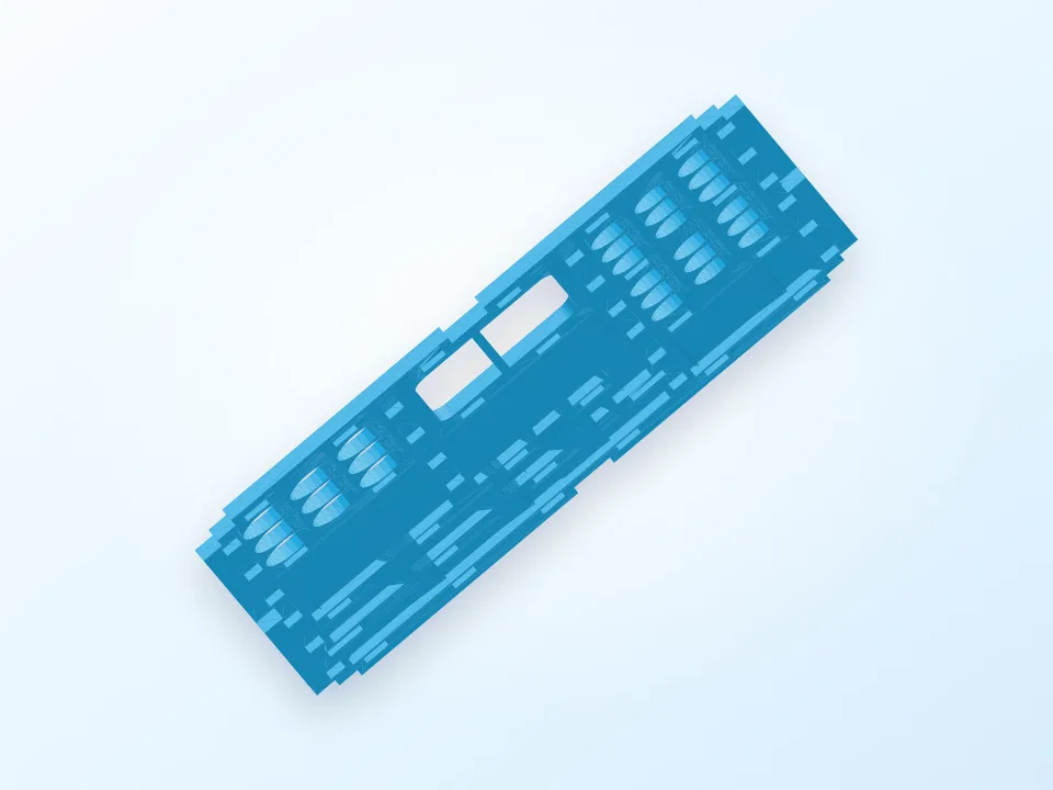 Pen box 3D model preview