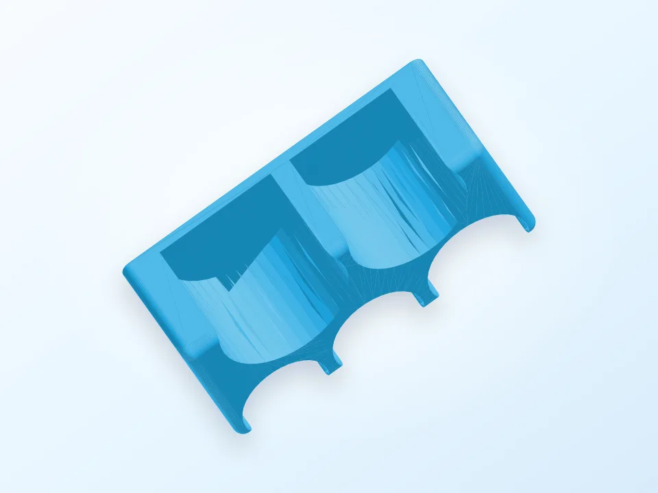 Coin Holder for Turkish Liras (Kuruş) 3D model preview