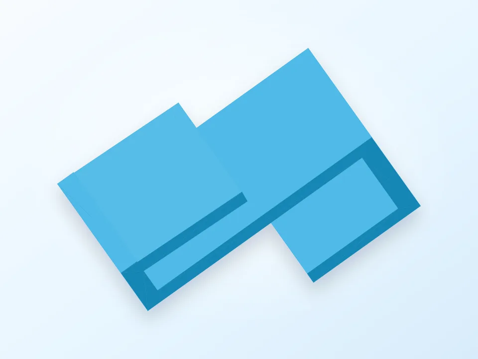 cubicle hook for glass panel 3D model preview