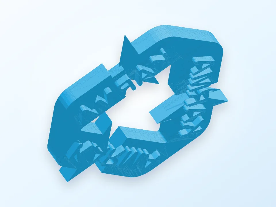 Recycle (good) Karma 3D model preview