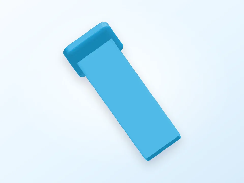 Balsa Deflection Gauge 3D model preview