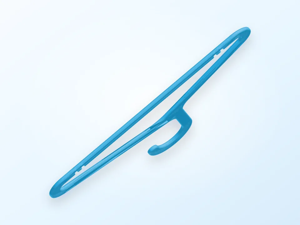 Coat Hanger (33cm x 20cm) 3D model preview