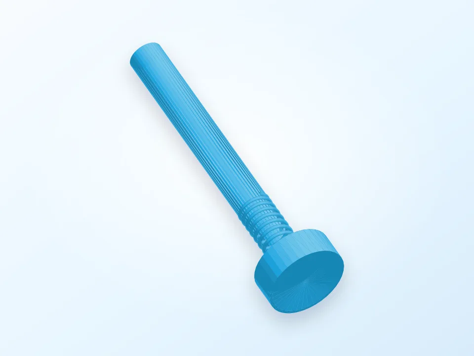 vis/screw 3D model preview