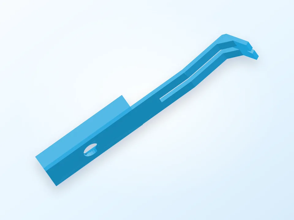 Rear sight for cooey 600 3D model preview