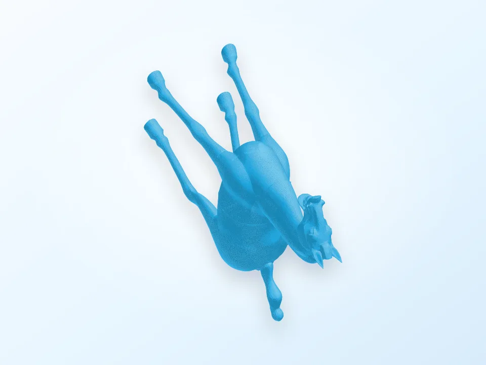Celestial Horse 3D model preview