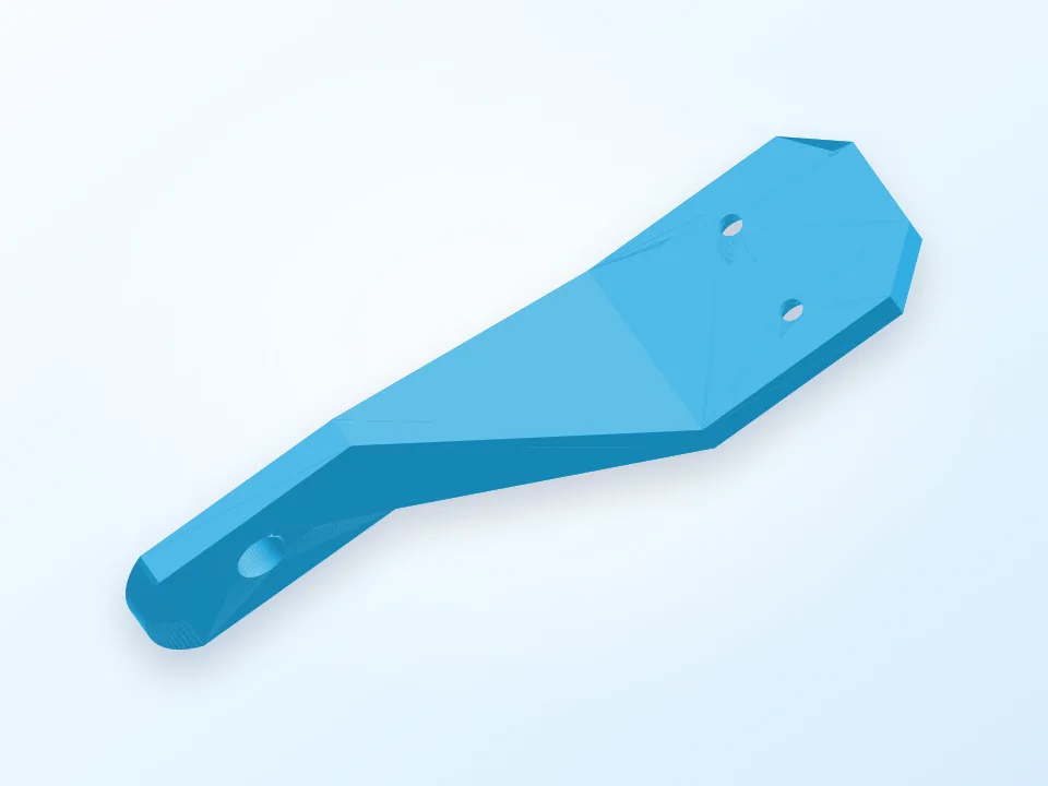Webcam Mount 3D model preview