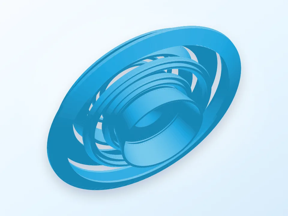 Speaker Parts 3D model preview