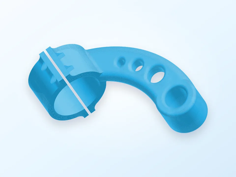 Coupling for Exposure Front Light for GOCYCLE GS 3D model preview